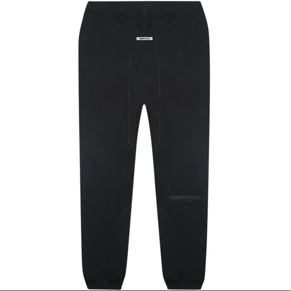 FEAR OF GOD ESSENTIALS Black Sweatpants - Picture 5 of 5